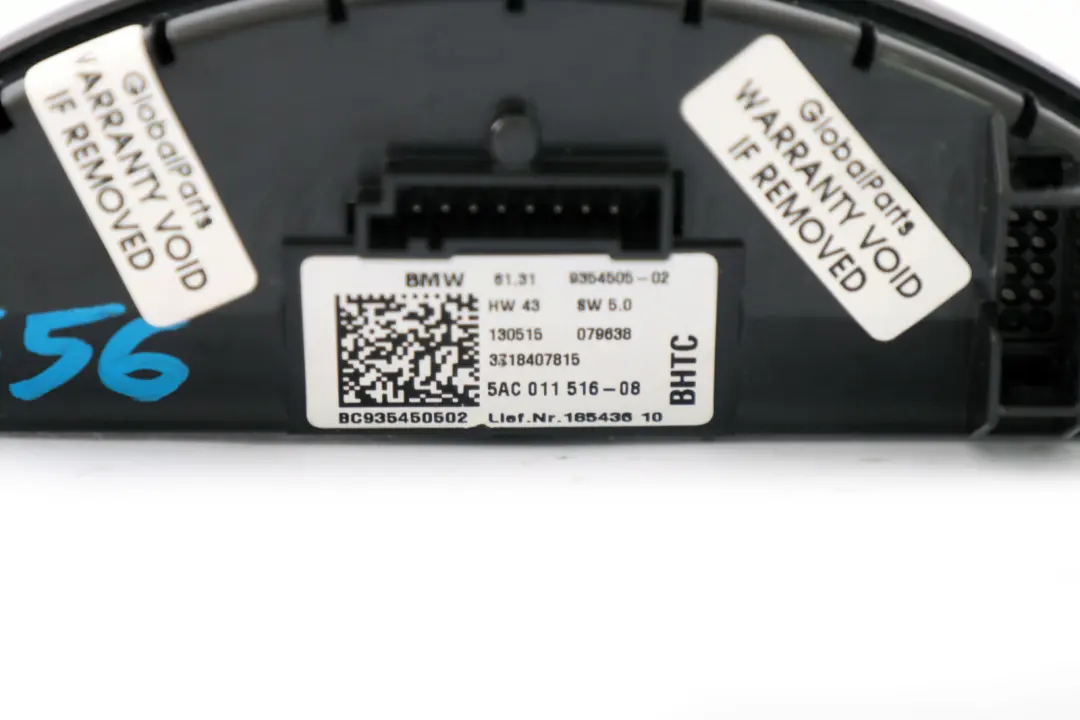  *Mini Cooper One F54 F55 F56 Bedieneinheit Audio Blende Schwarz - SKU 9354505 - Teilenummer 9354505