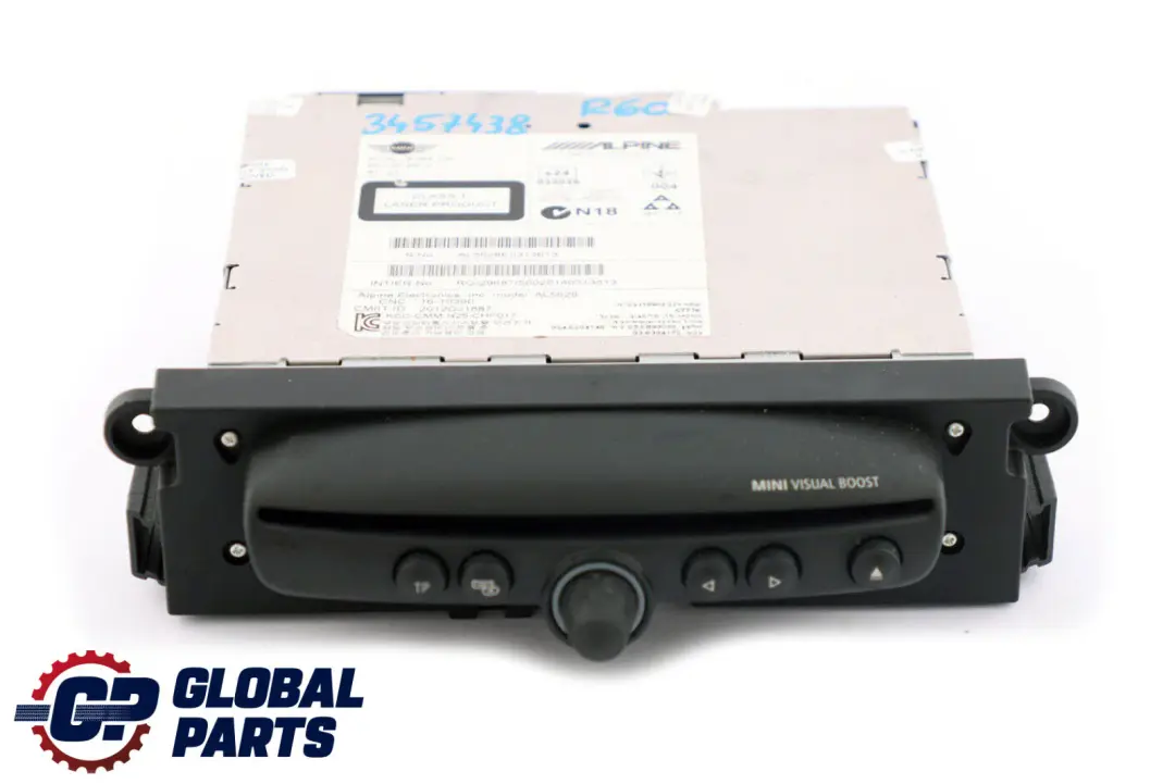 *BMW Mini Cooper R56 LCI R60 R61 Radio Visual Boost CD Austausch CHAMP 2 für mit Teilenummer 9354728 *BMW Mini Cooper R56 LCI R60 R61 Radio Visual Boost CD Austausch CHAMP 2 - SKU 9354728 - Teilenummer 9354728