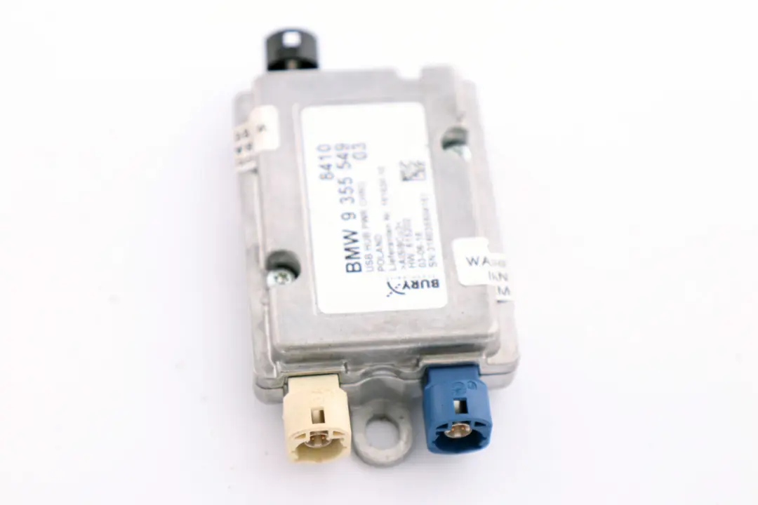 BMW 1 2 3 4 Series F20 F22 F21 F30 F32 LCI ECU USB Hub Module - SKU 9355549 - Part number 9355549