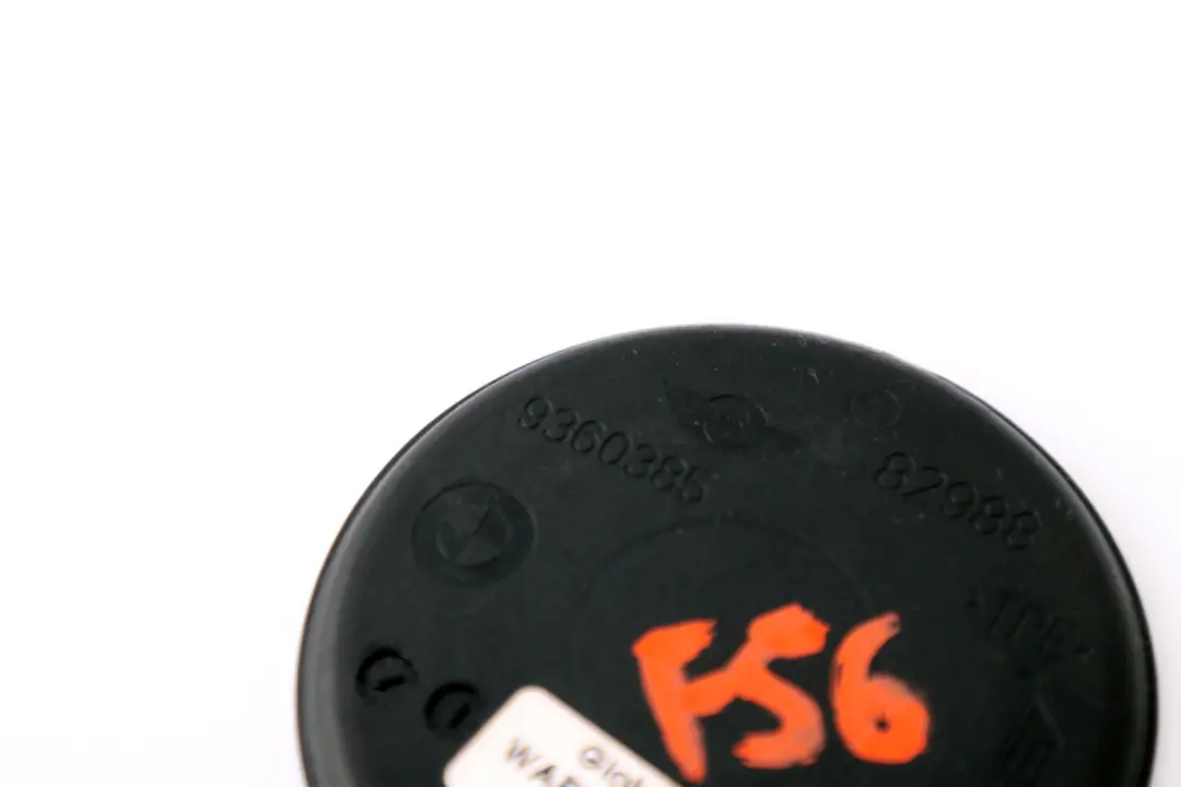 Einlegematte Getränkehalter Schwarz für BMW Mini Cooper F55 F56 F57 mit Teilenummer 9360385 BMW Mini Cooper F55 F56 F57 Einlegematte Getränkehalter Schwarz - SKU 9360385 - Teilenummer 9360385