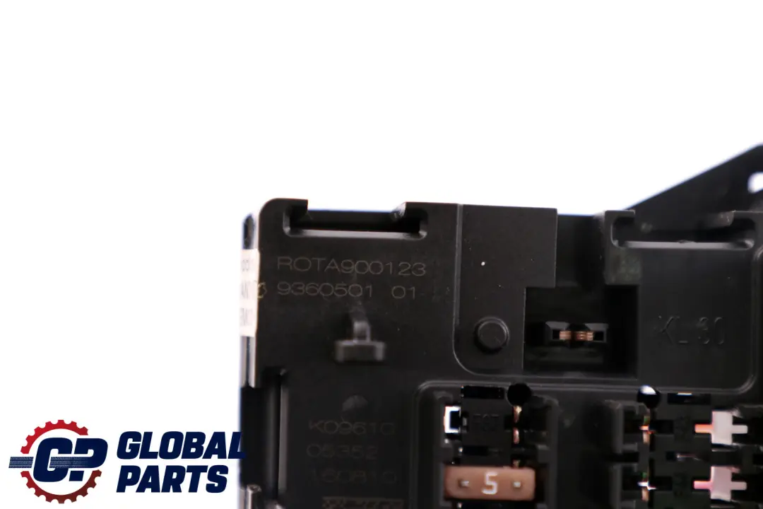 Distribution Fuse Box to Mini F54 F55 F56 F57 F60 Rear Electric Power with Part number 9360501 Mini F54 F55 F56 F57 F60 Rear Electric Power Distribution Fuse Box - SKU 9360501 - Part number 9360501