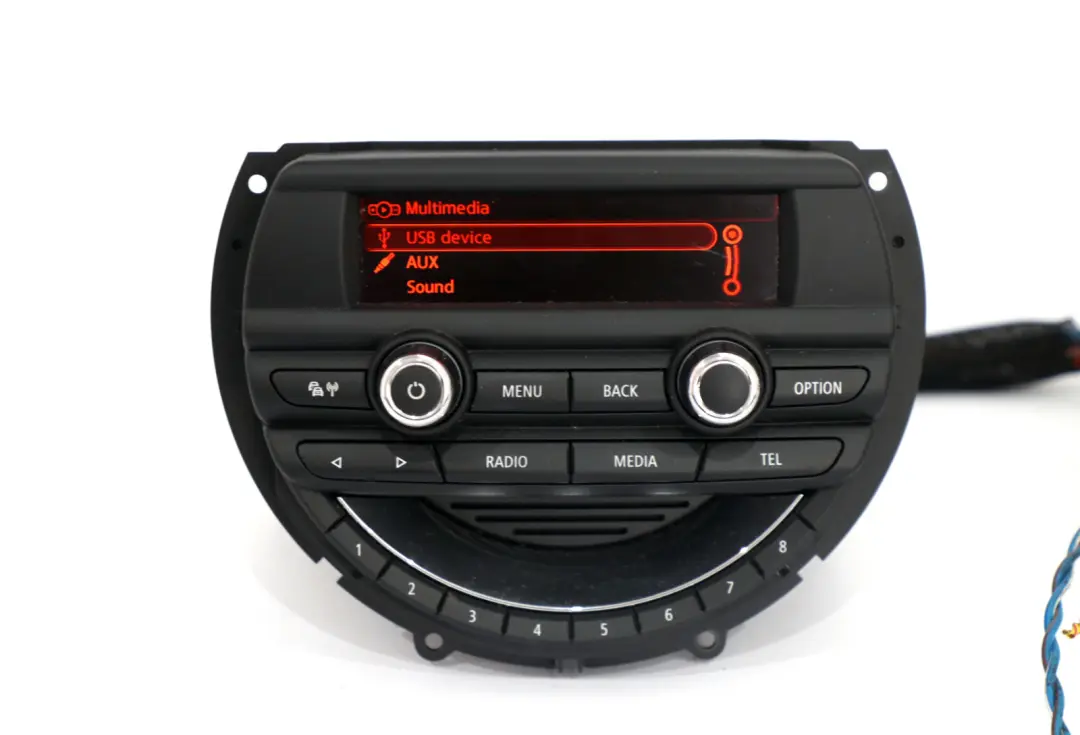 Radio Basic CD Player Head Unit Alpine to Mini F54 F55 F56 F60 with Part number 9361661 Mini F54 F55 F56 F60 Radio Basic CD Player Head Unit Alpine - SKU 9361661 - Part number 9361661