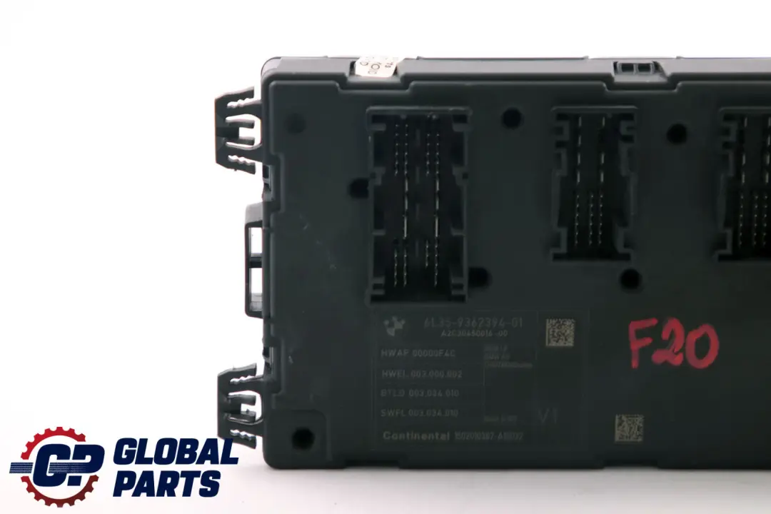 BMW 1 3 4 Series F20 F21 F30 F31 F32 Body Control Unit Module REM - SKU 9362394 - Part number 9362394