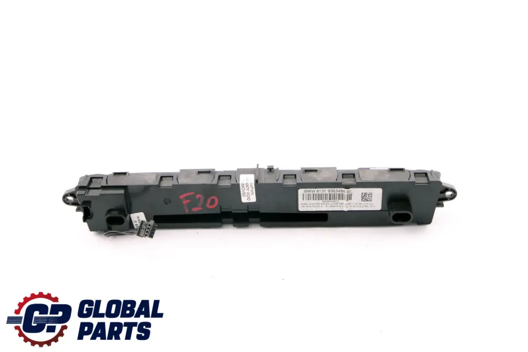 BMW 1 3 er F20 F21 F30 Bedieneinheit Audio FBM Chrom - SKU 9363498 - Teilenummer 9363498