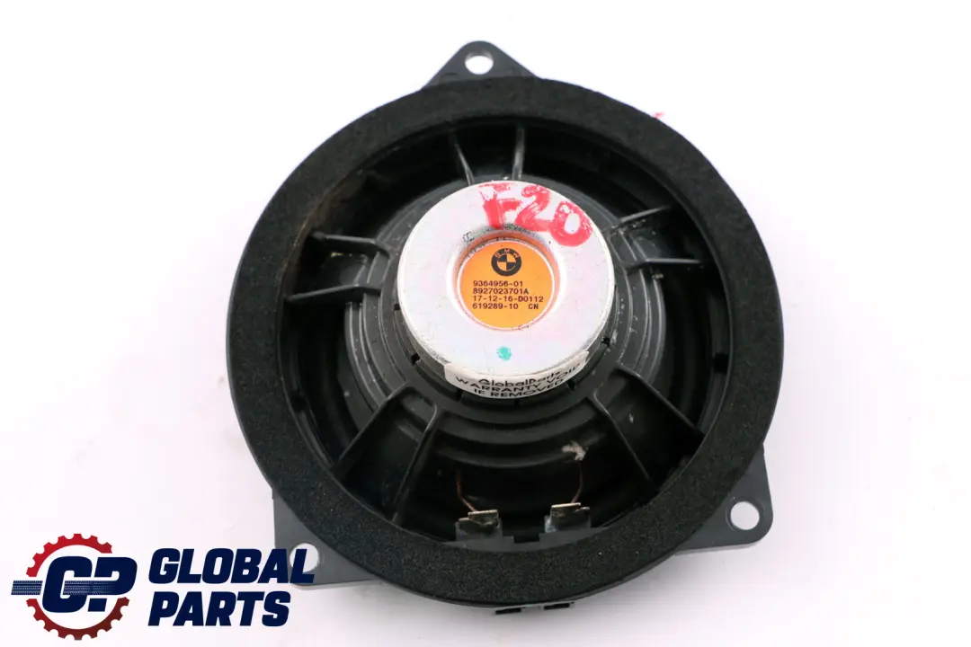 BMW F20 F21 F30 F80 M3 Lautsprecher Harman Kardon Vordertür - SKU 9364956 - Teilenummer 9364956