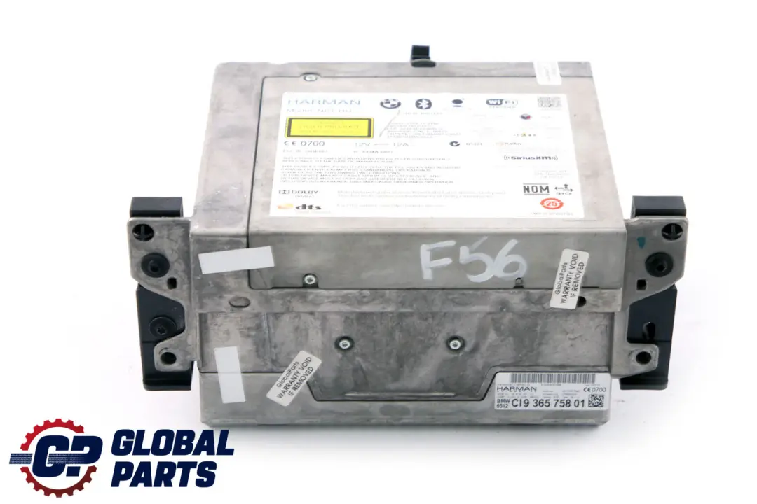 Navegacion DAB Unidad Principal Alta para Mini Cooper F55 F56 con número de pieza 9365758 Mini Cooper F55 F56 Navegacion DAB Unidad Principal Alta - SKU 9365758 - Número de pieza 9365758