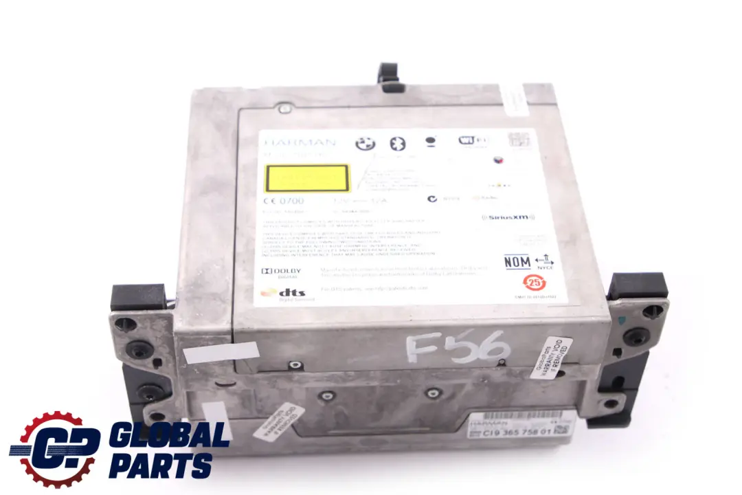 Navegacion DAB Unidad Principal Alta para Mini Cooper F55 F56 con número de pieza 9365758 Mini Cooper F55 F56 Navegacion DAB Unidad Principal Alta - SKU 9365758 - Número de pieza 9365758