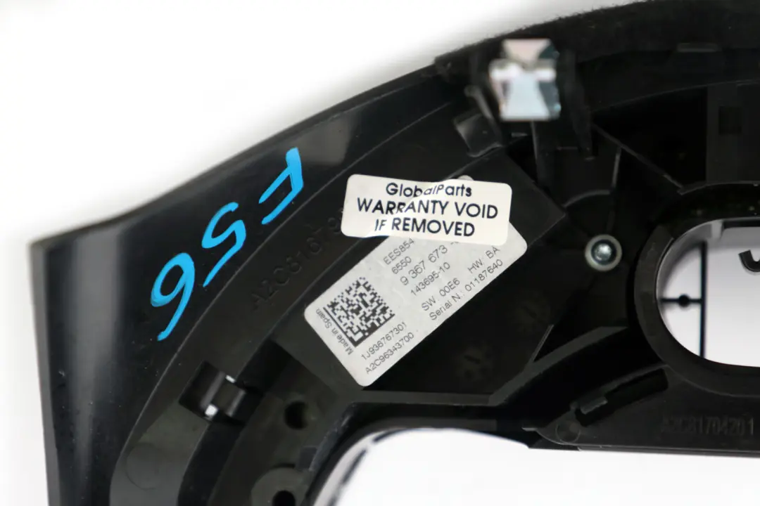 Barra Decorativa Apertura Zentralinstrument per Mini Cooper One F55 F56 F57 con numero di parte 9367673 Mini Cooper One F55 F56 F57 Barra Decorativa Apertura Zentralinstrument - SKU 9367673 - Numero di parte 9367673