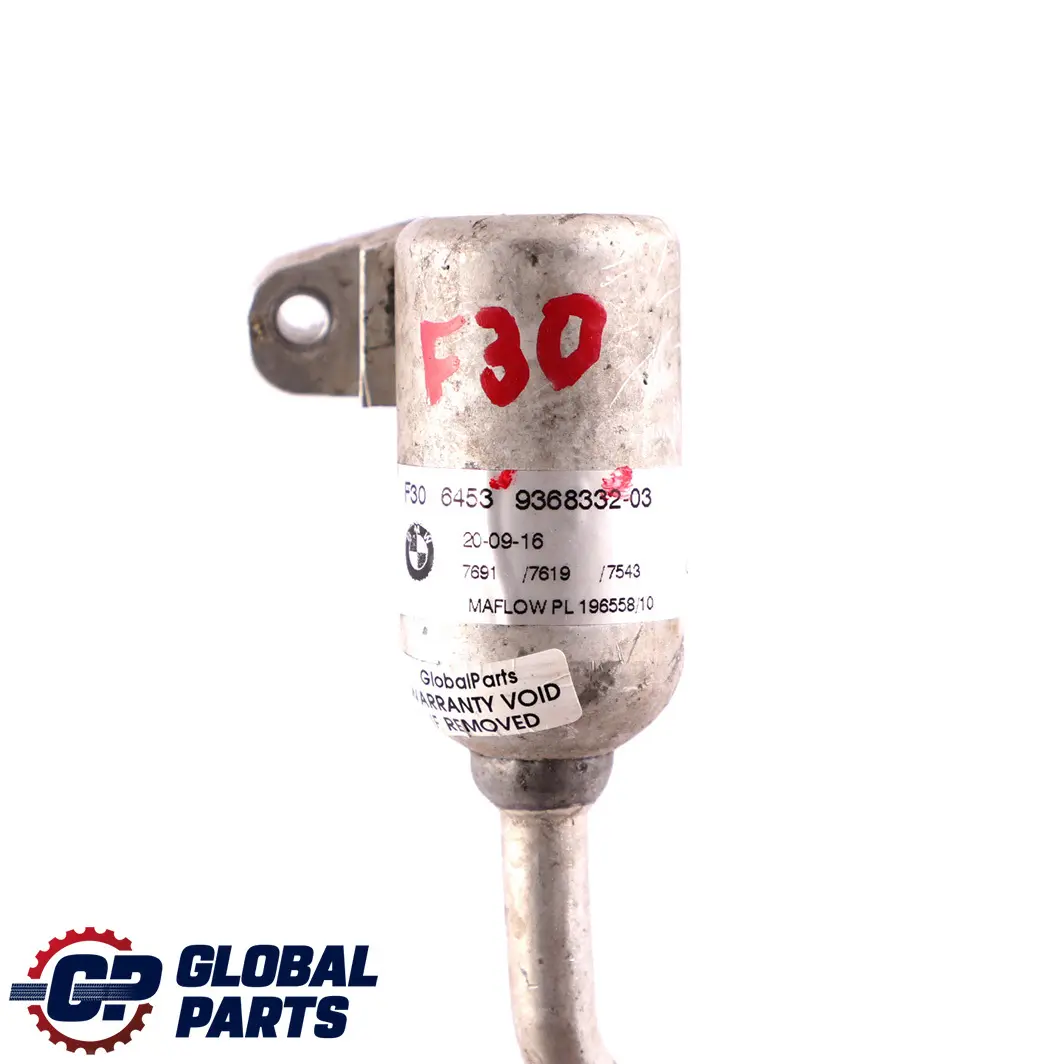 B48X Compressor Condenser Pressure Hose Line to BMW F30 LCI 330e with Part number 9368332 BMW F30 LCI 330e B48X Compressor Condenser Pressure Hose Line - SKU 9368332 - Part number 9368332