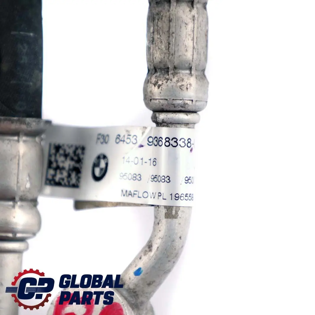 Cooling Refrigerant Double Pipe to BMW 3 F30 LCI 330e Hybrid Battery with Part number 9368338 BMW 3 F30 LCI 330e Hybrid Battery Cooling Refrigerant Double Pipe - SKU 9368338 - Part number 9368338