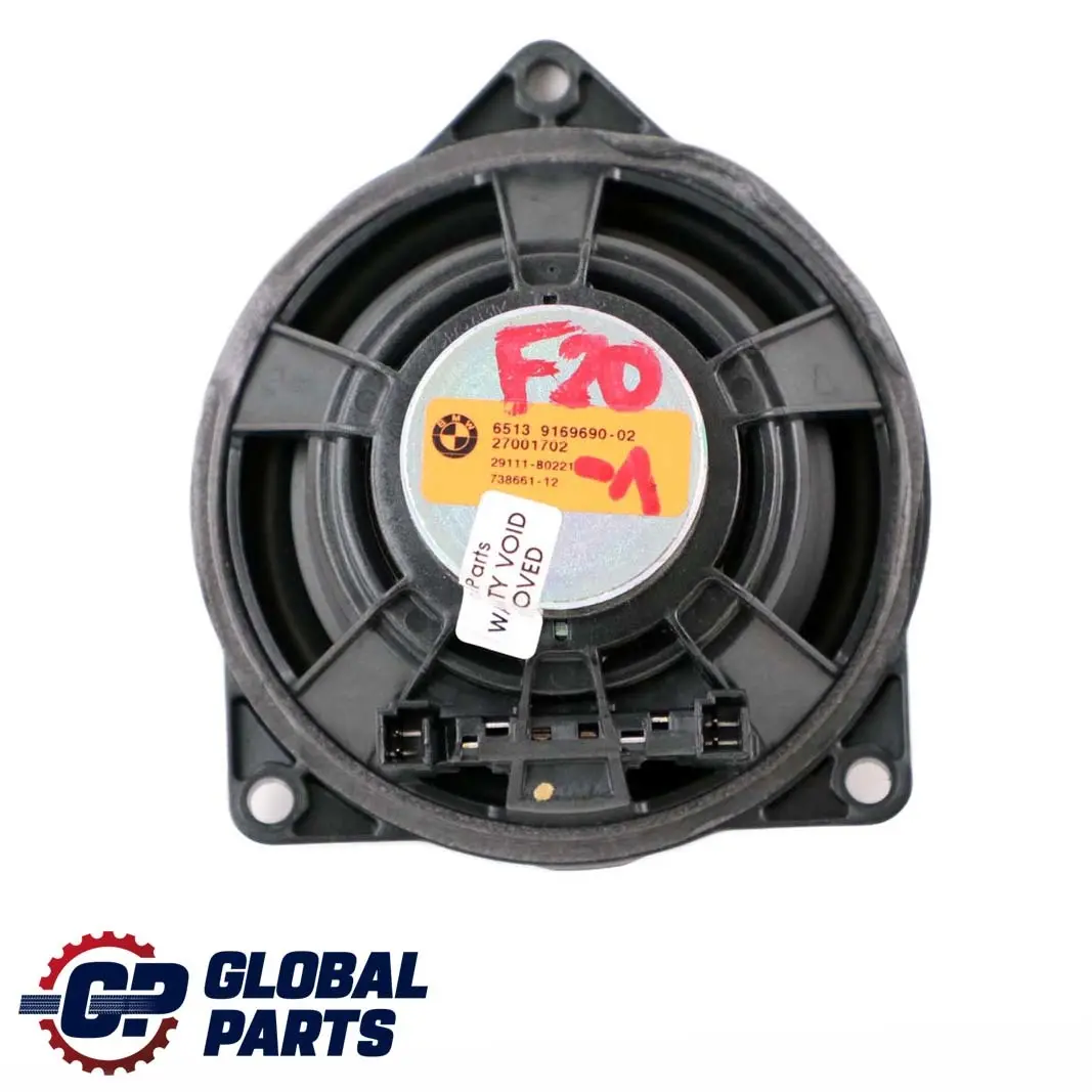 Mid-Range Sound Speaker Stereo HiFi Harman Kardon pour BMW F20 F21 F30 F31 à propos du numéro de pièce 9368383 BMW F20 F21 F30 F31 Mid-Range Sound Speaker Stereo HiFi Harman Kardon - SKU 9368383-1 - Numéro de pièce 9368383