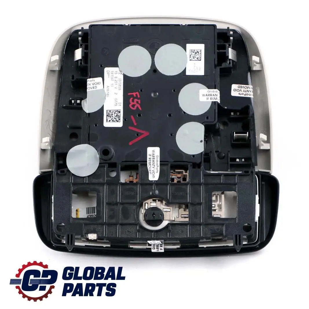 Unidad De Interruptor Techo Luz Control Headliner Modulo para Mini Cooper F55 F56 F57 con número de pieza 9370855 Mini Cooper F55 F56 F57 Unidad De Interruptor Techo Luz Control Headliner Modulo - SKU 9370855-1 - Número de pieza 9370855