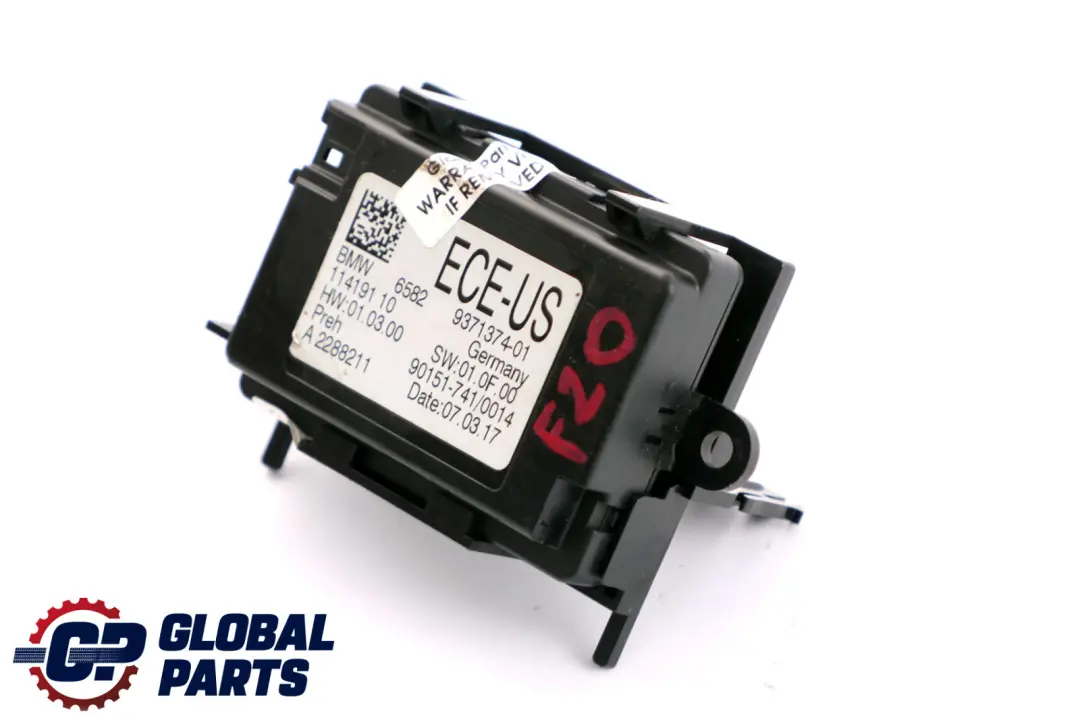 BMW 1 3 5 Series F10 F20 F30 iDRIVE Control Unit Controller Touch - SKU 9371374 - Part number 9371374
