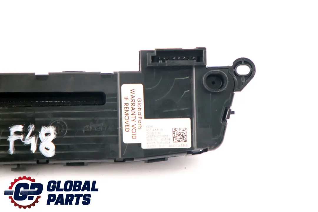 Steuergerät Audio CD Bedienfeld für BMW X1 X2 F39 F48 mit Teilenummer 9371455 BMW X1 X2 F39 F48 Steuergerät Audio CD Bedienfeld - SKU 9371455 - Teilenummer 9371455