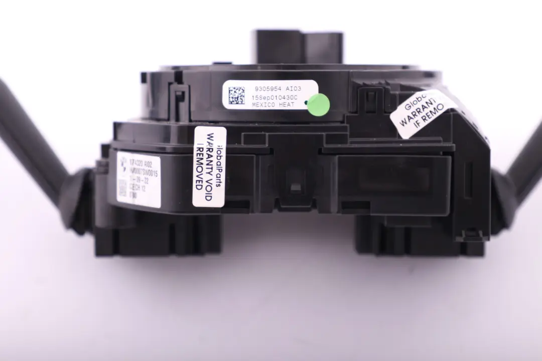 Steering Column Switch Cluster Wiper Stalk to Mini Cooper F55 F56 with Part number 9374320 Mini Cooper F55 F56 Steering Column Switch Cluster Wiper Stalk - SKU 9374320 - Part number 9374320