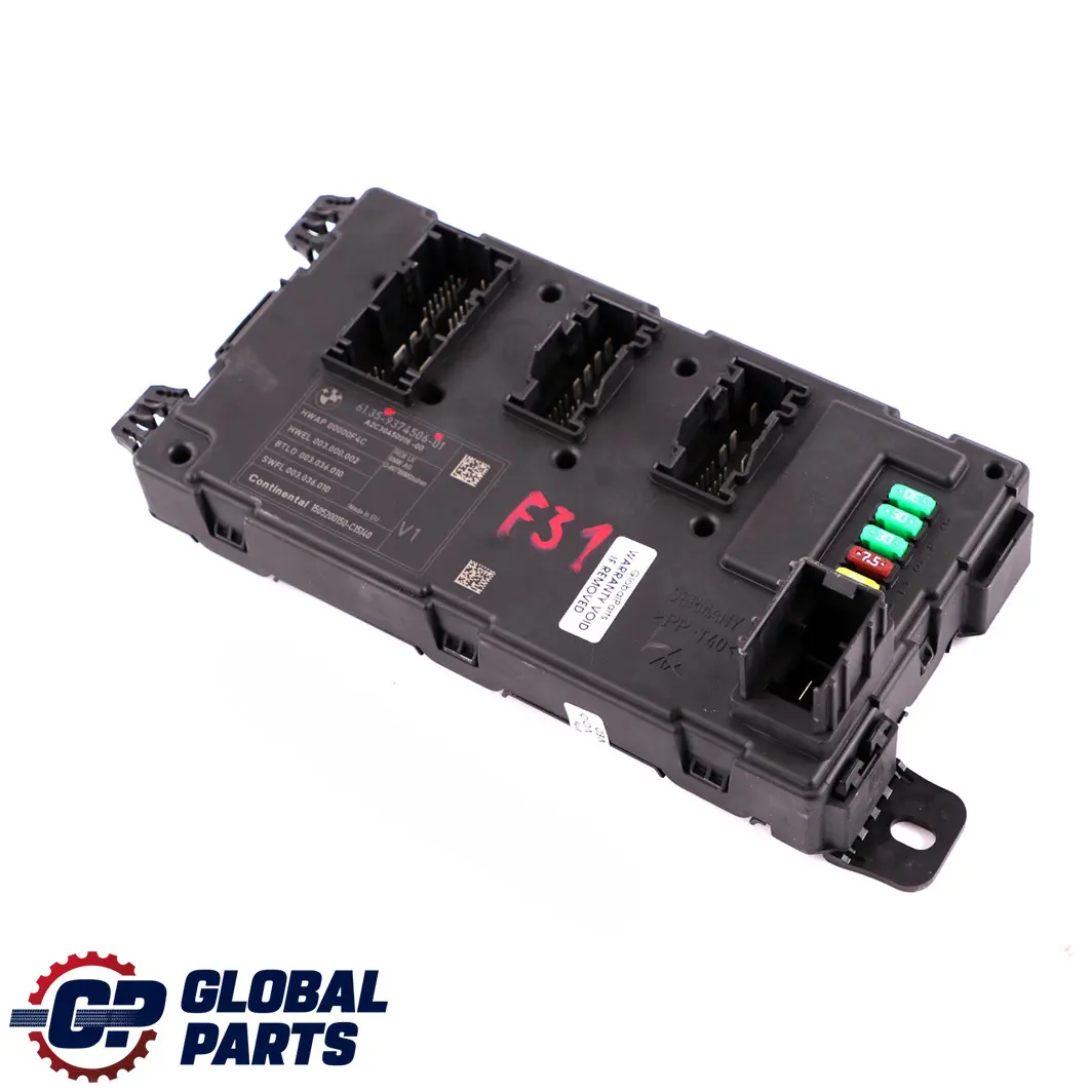  Body Control Unit BMW F20 F21 F30 F31 F32 Module REM - SKU 9374506 - Part number 9374506