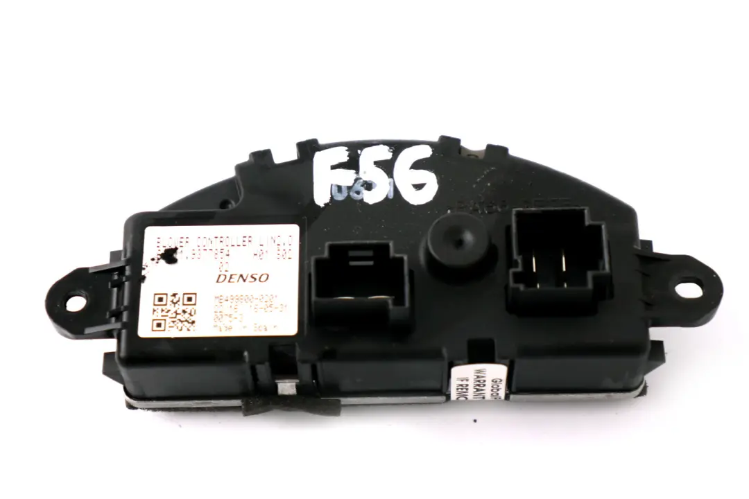 Heater Blower Fan Resistor Regulator Unit to Mini F55 F56 F57 with Part number 9377854 Mini F55 F56 F57 Heater Blower Fan Resistor Regulator Unit - SKU 9377854 - Part number 9377854