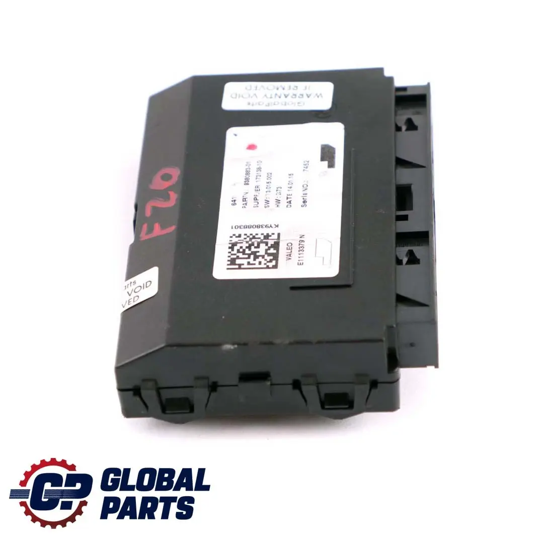 BMW F20 F21 F30 F31 Control Unit Air Conditioning A/C Module - SKU 9380883 - Part number 9380883