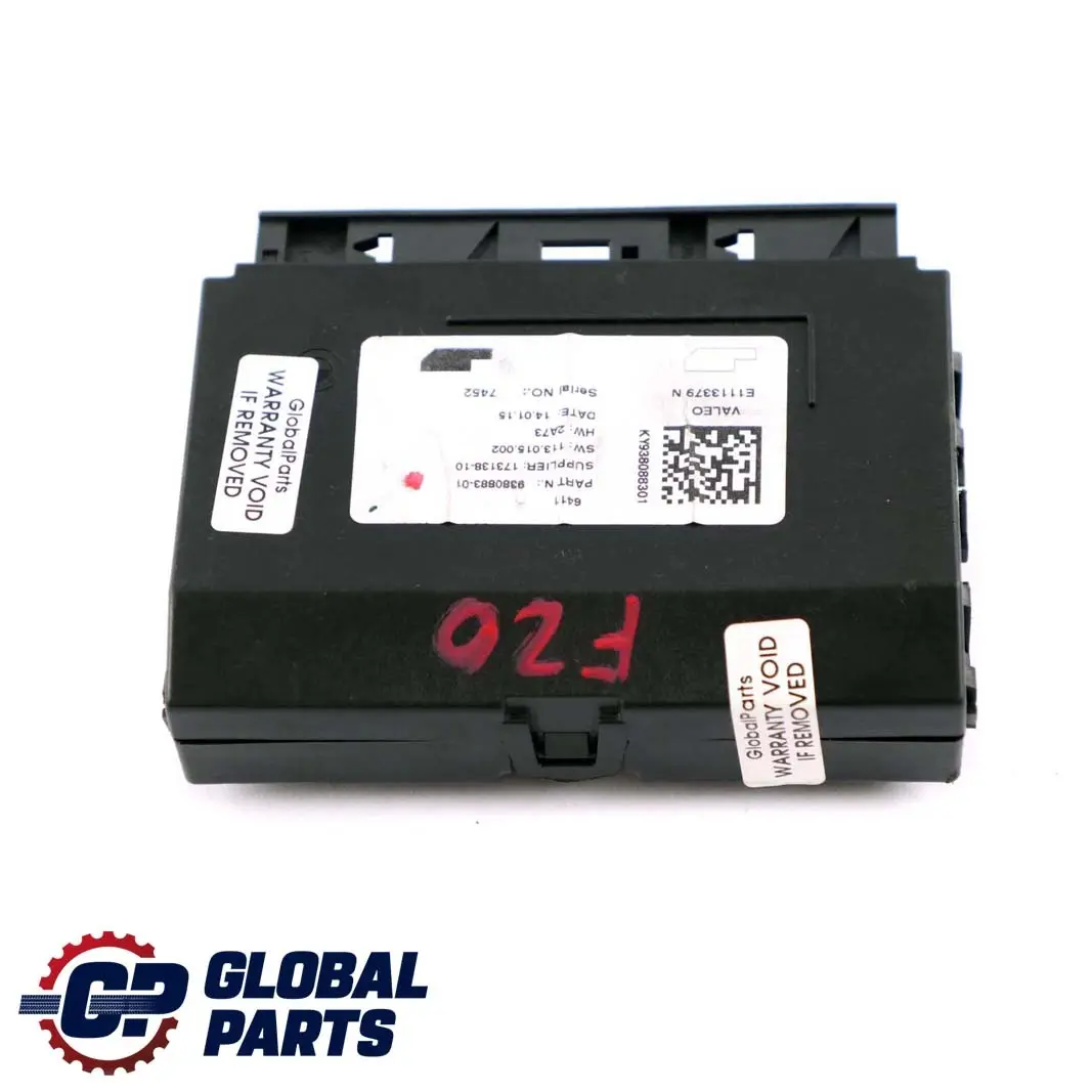 BMW F20 F21 F30 F31 Unidad de Control Aire Acondicionado A/C Módulo - SKU 9380883 - Número de pieza 9380883