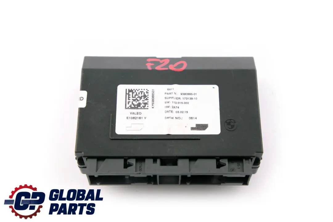 BMW 1 3 4 F20 F30 F32 Control Unit Air Conditioning A/C Module - SKU 9380885 - Part number 9380885