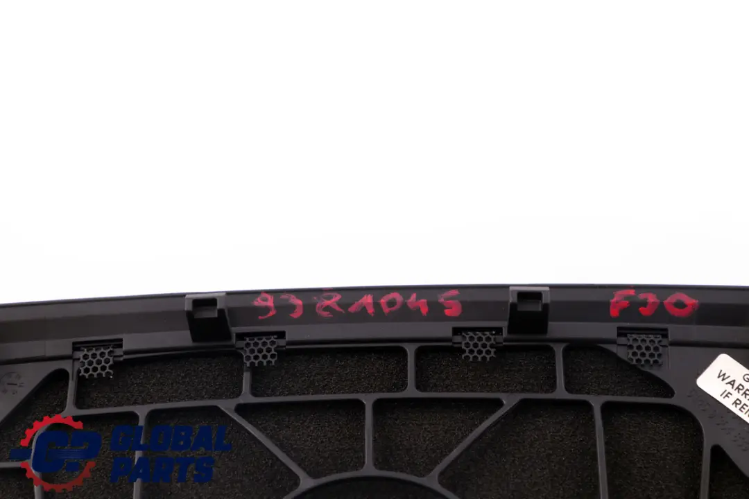 BMW F30 F31 F80 M3 F82 M4 Osłona Zaślepka Głośnika Drzwi Czarna - SKU 9381045 - Numer Części 9381045