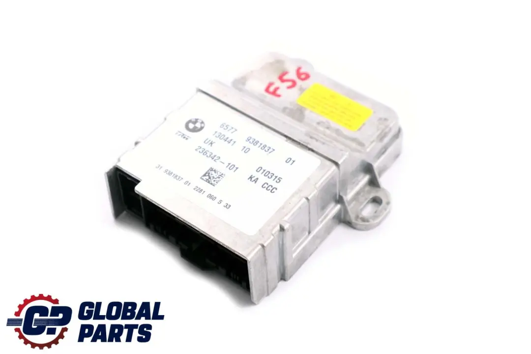 BMW X1 F48 Moduł Sterownik Sensor Poduszek Powietrznych ECU - SKU 9381837 - Numer Części 9484301