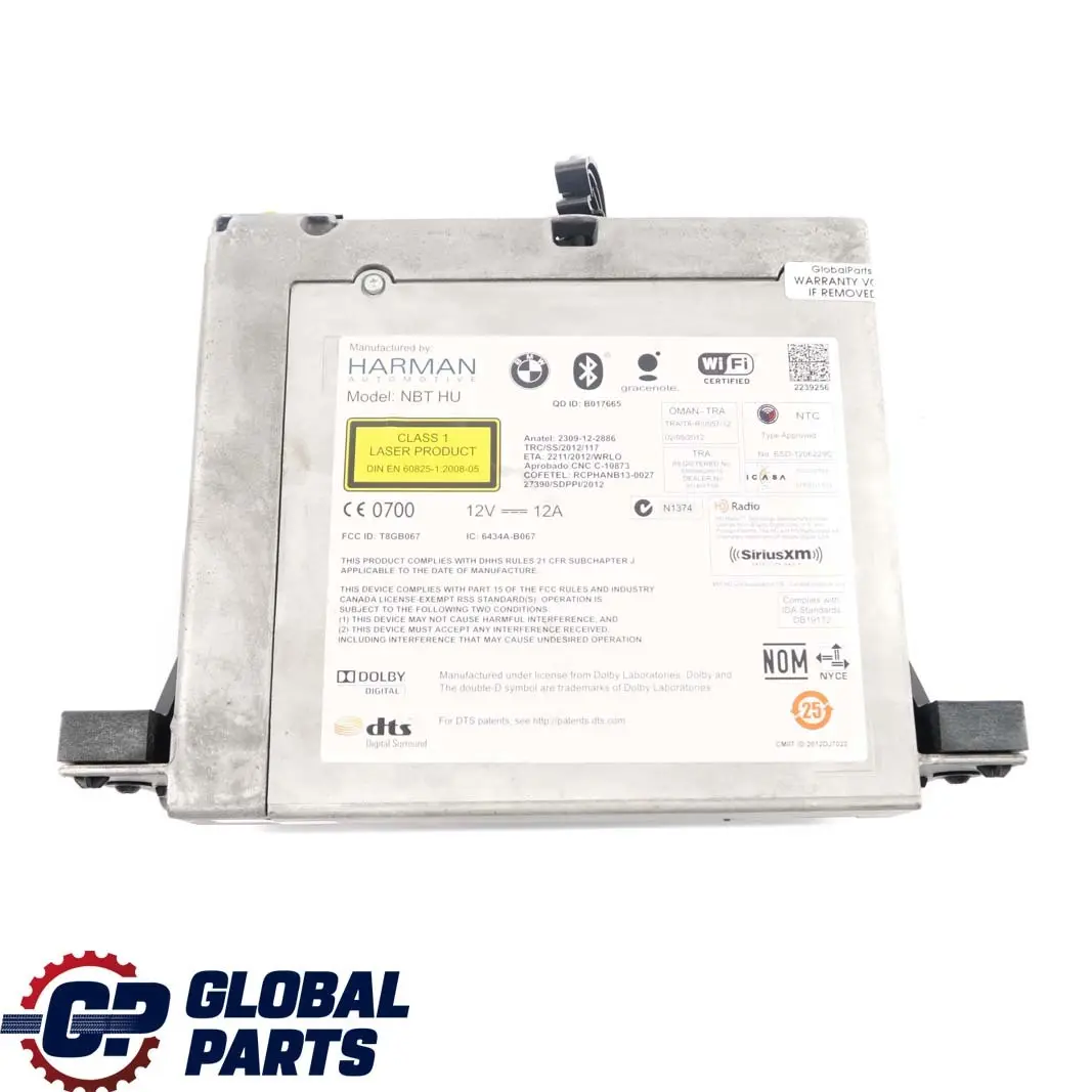 Mini Cooper F55 F56 Navigation DAB Head Unit Sat Nav Professional - SKU 9383063 - Part number 9365758