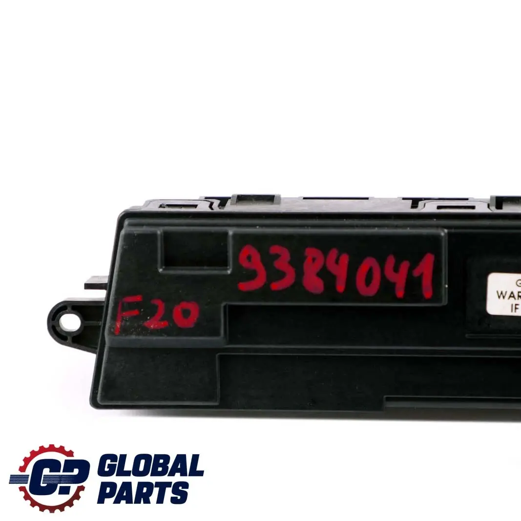 Pannello Controllo Aria Condizionata Automatica Base per BMW F20 F21 con numero di parte 9384041 BMW F20 F21 Pannello Controllo Aria Condizionata Automatica Base - SKU 9384041 - Numero di parte 9384041