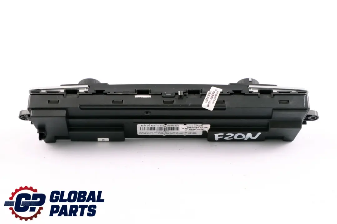 BMW 1 Series F20 F21 LCI Control Unit Panel Automatic Air Conditioning Basis - SKU 9384046 - Part number 9384046
