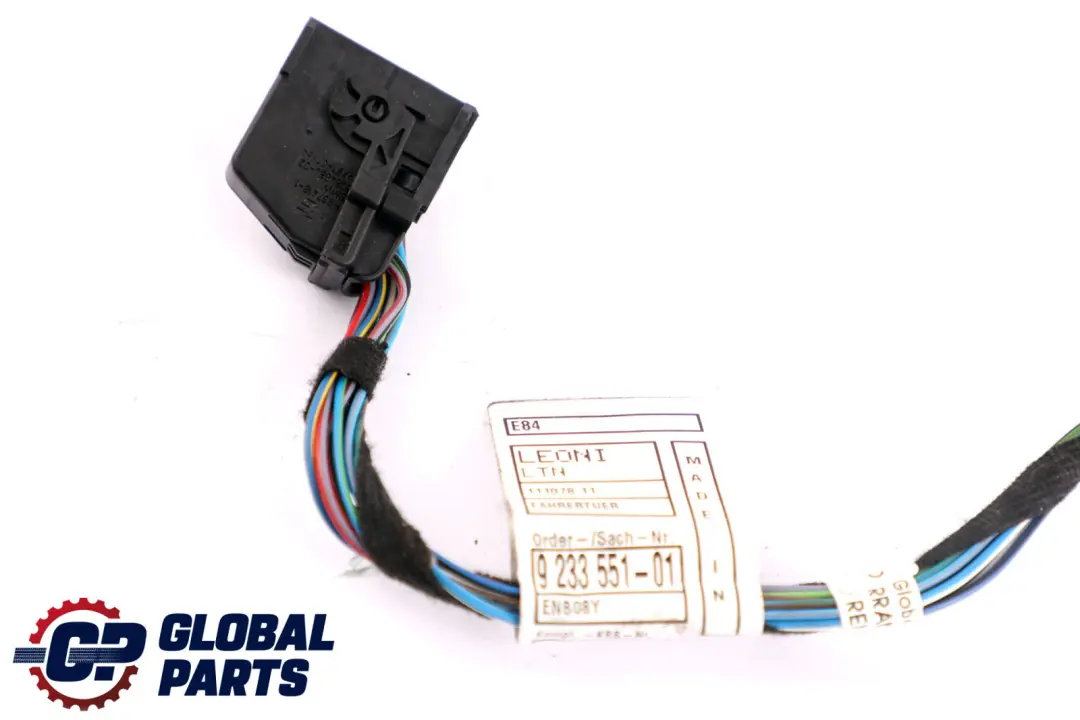 Cable equipe Cable Verdrahtung Cote Conducteur Avant Cable 9233551 pour BMW X1 E84 à propos du numéro de pièce 9384571 BMW X1 E84 Cable equipe Cable Verdrahtung Cote Conducteur Avant Cable 9233551 - SKU 9384571 - Numéro de pièce 9384571