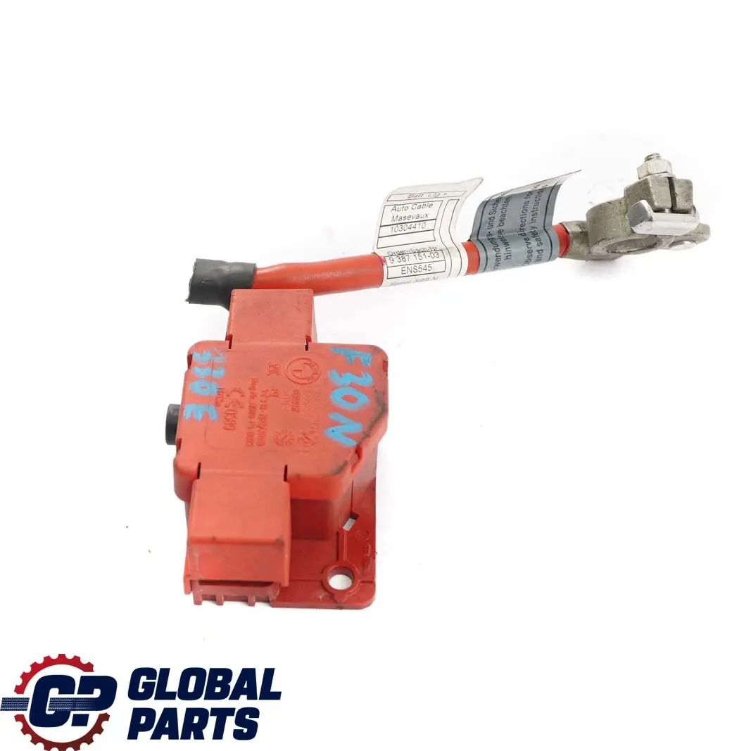 BMW 3 F30 Hybrid 330e B48X Positive Battery Lead Cable Starterunit - SKU 9387151 - Part number 9387151