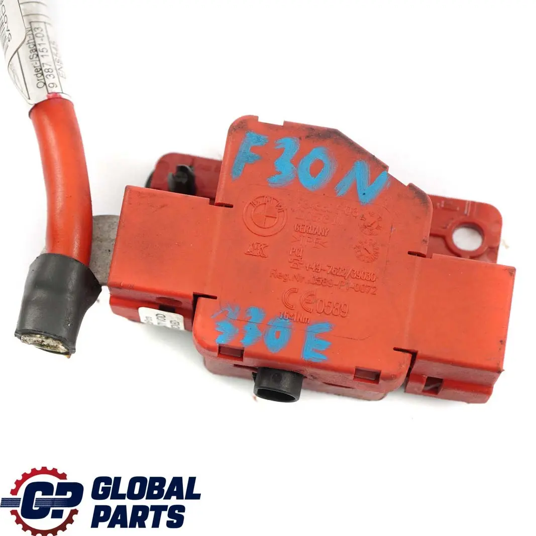 BMW 3 F30 Hybrid 330e B48X Positive Battery Lead Cable Starterunit - SKU 9387151 - Part number 9387151