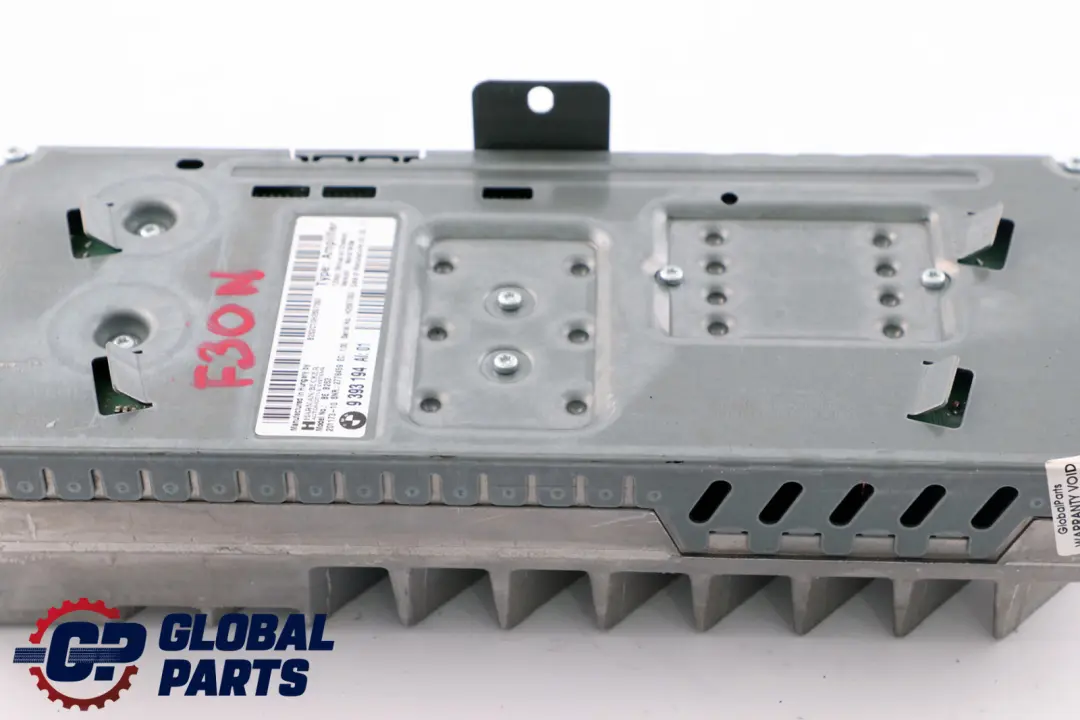 Top Hifi Sistema Amplificador Harman Kardon para BMW F30 F31 F32 LCI con número de pieza 9393194 BMW F30 F31 F32 LCI Top Hifi Sistema Amplificador Harman Kardon - SKU 9393194 - Número de pieza 9393194