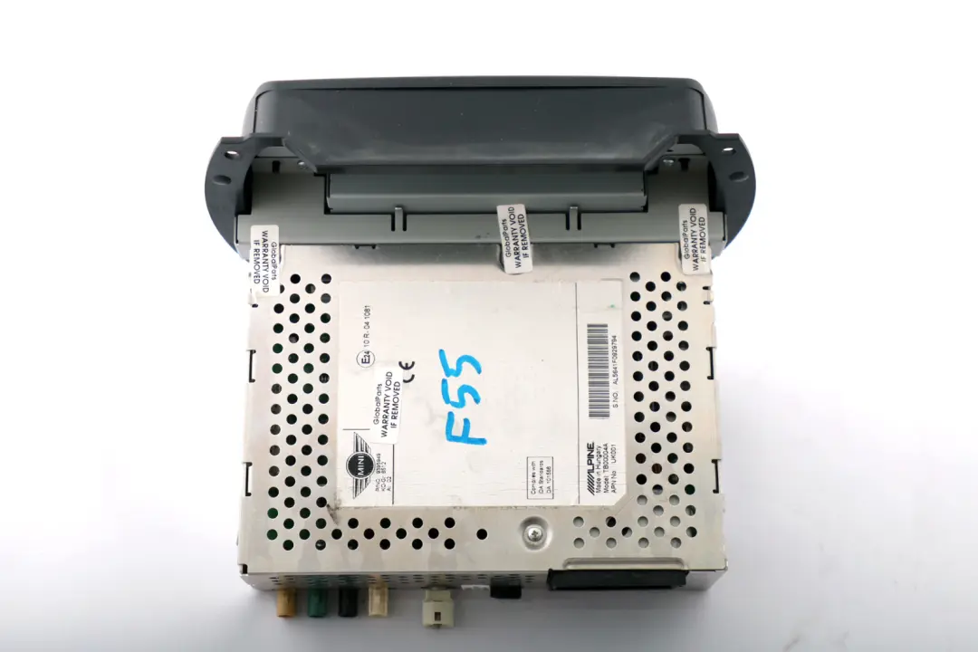 Genuine BMW MINI Cooper One F55 F56 Radio CD Player Head Unit Alpine to with Part number 6841603 Genuine BMW MINI Cooper One F55 F56 Radio CD Player Head Unit Alpine - SKU 9395949 - Part number 6841603