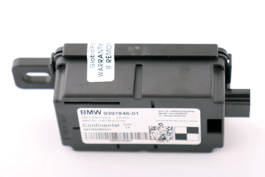 Ricevitore Radiocomando 434 MH per BMW F20 F21 F22 F30 F55 F56 con numero di parte 9397846 BMW F20 F21 F22 F30 F55 F56 Ricevitore Radiocomando 434 MH - SKU 9397846 - Numero di parte 9397846