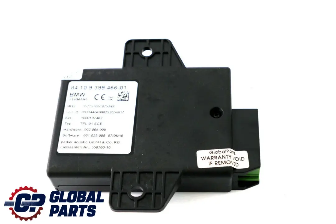 Module Unité Contrôle Télématique 8410 pour Mini F54 F55 F56 F57 F60 à propos du numéro de pièce 9399466 Mini F54 F55 F56 F57 F60 Module Unité Contrôle Télématique 8410 - SKU 9399466 - Numéro de pièce 9399466
