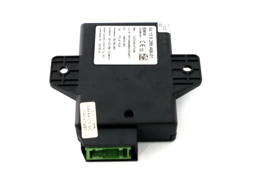 Módulo Unidad De Control Telemático 8410 para Mini F54 F55 F56 F57 F60 con número de pieza 9399466 Mini F54 F55 F56 F57 F60 Módulo Unidad De Control Telemático 8410 - SKU 9399466 - Número de pieza 9399466