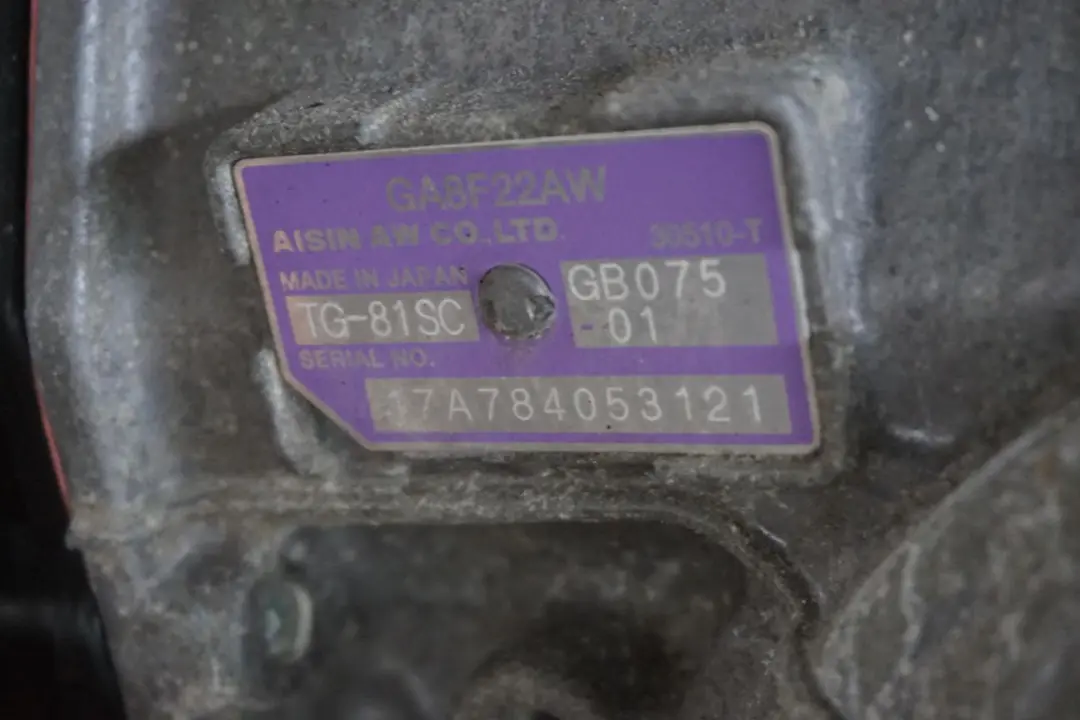 BMW X1 F48 X2 F39 18d B47 Automatic Auto Gearbox GA8F22AW WARRANTY - SKU 9423615 - Part number 8695815