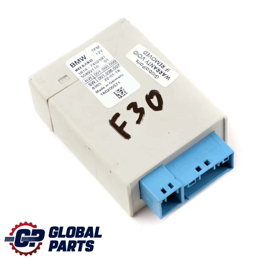 BMW 3 5 7 F30 LCI G20 G30 Kraftstofftank Steuergerät Modul 7452591 - SKU 9425925 - Teilenummer 7439743