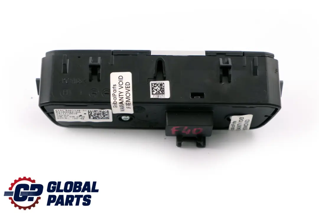 Control Element Light Switch Panel to BMW F40 with Part number 9461148 BMW F40 Control Element Light Switch Panel - SKU 9461148 - Part number 9461148