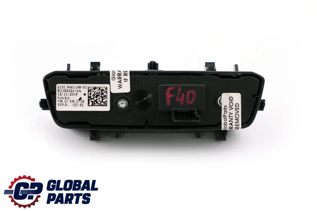 Controllo Pannello Interruttore Luce per BMW F40 Elemento Di con numero di parte 9461148 BMW F40 Elemento Di Controllo Pannello Interruttore Luce - SKU 9461148 - Numero di parte 9461148