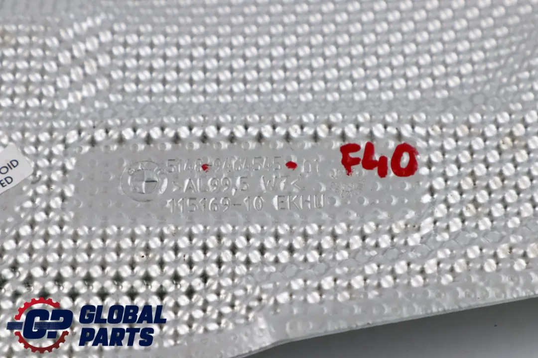 BMW 1 Series F40 Trim Panel Heat Insulator Rear Silencer Insulation - SKU 9464545 - Part number 9464545