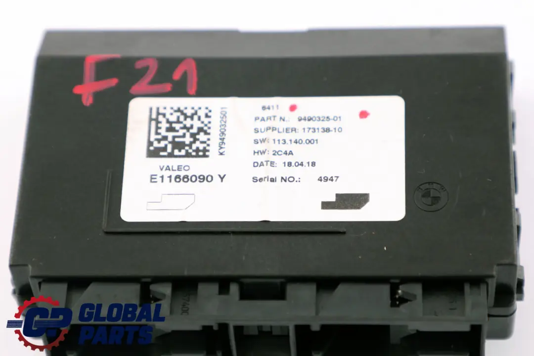 BMW 1 3 Series F20 F30 Mini F55 F56 Control Unit Air Conditioning Module - SKU 9490325 - Part number 6840450