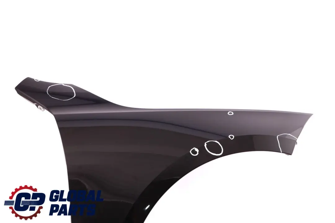 BMW 1 Reihe F40 Seitenwand Kotflügel Vorn Rechts Schwarz 2 - 668 - SKU 9492432-SCH - Teilenummer 9492432