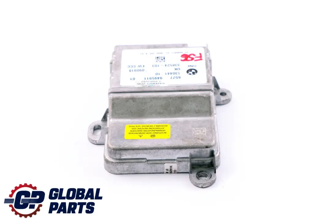 Mini Cooper F55 F56 F60 Airbag Control Unit ECU - SKU 9495911 - Part number 9484303