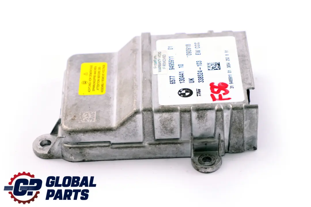 Module Centralina Airbag ECU per Mini F55 F56 F60 Air con numero di parte 9484303 Mini F55 F56 F60 Air Module Centralina Airbag ECU - SKU 9495911 - Numero di parte 9484303