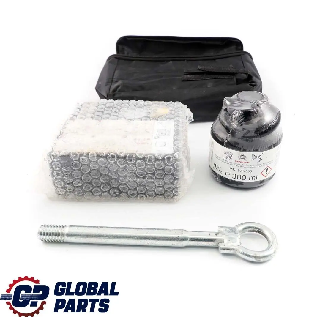 Original Citroen DS Peugeot Reifendichtung Reifenpannen Compresseur Kit pour à propos du numéro de pièce 9616284980 Original Citroen DS Peugeot Reifendichtung Reifenpannen Compresseur Kit - SKU 9616284980 - Numéro de pièce 9616284980