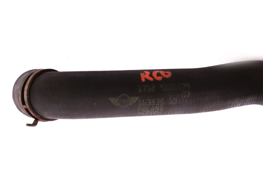 Mini Cooper R60 R61 KĂĽhlmittelschlauch KĂĽhler Rohr Schlauch - SKU 9800479 - Teilenummer 9800479