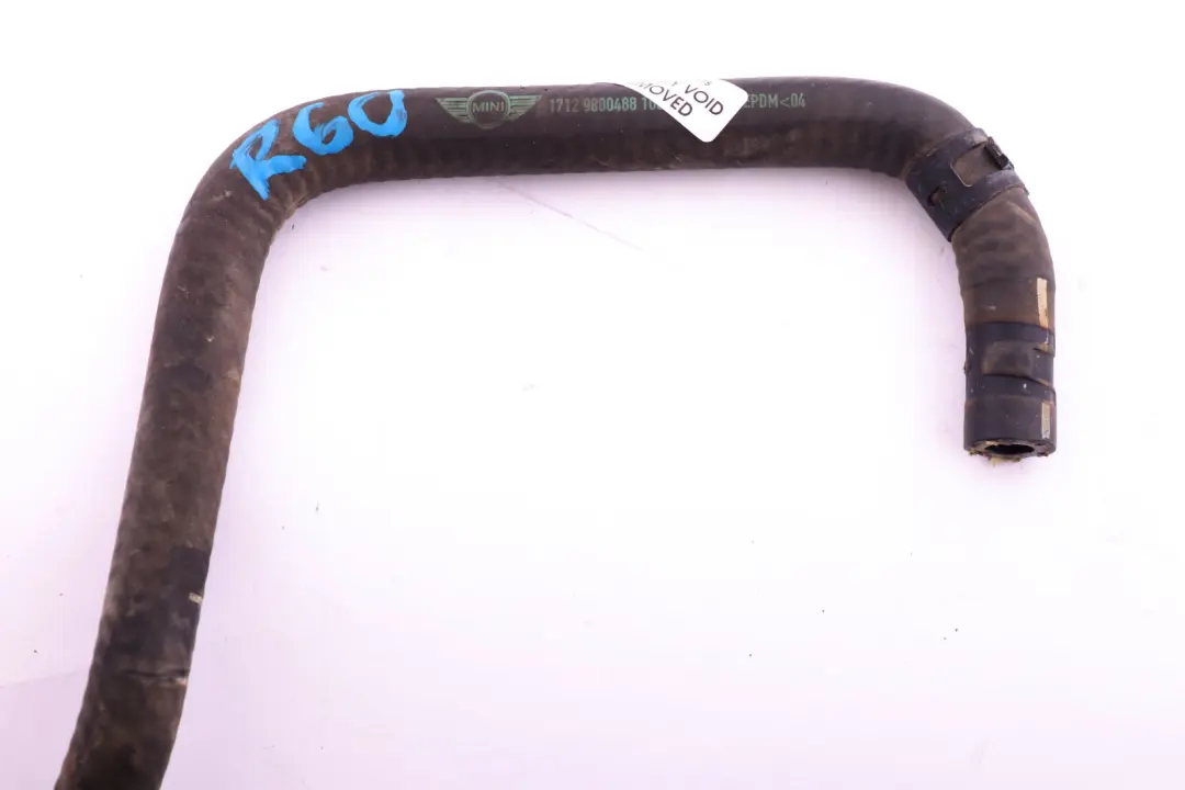 Cooling System Water Vent Hose to Mini Cooper One R60 R61 with Part number 9800488 Mini Cooper One R60 R61 Cooling System Water Vent Hose - SKU 9800488 - Part number 9800488