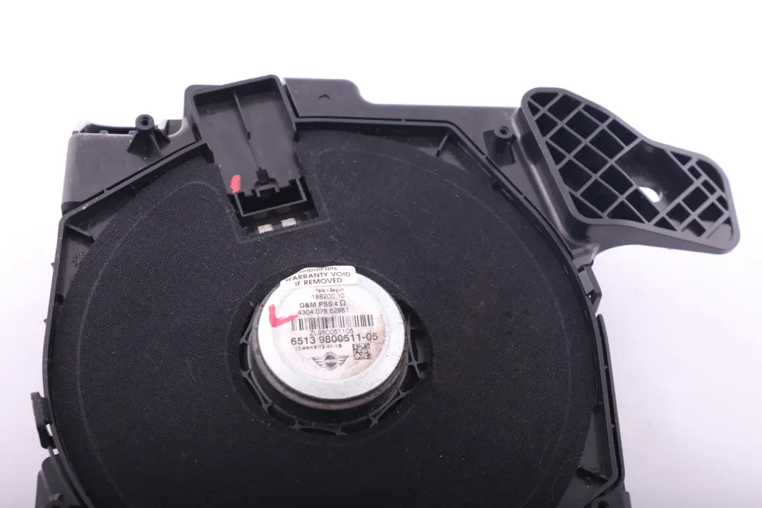 Mini R60 R61 Stereo System Central Bass Floor Subwoofer Left N/S - SKU 9800511 - Part number 9800511